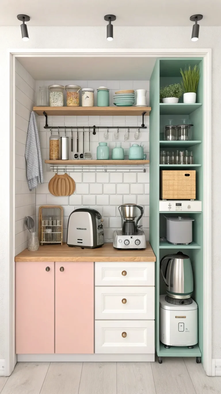 10 clever ways to organize small kitchen appliance