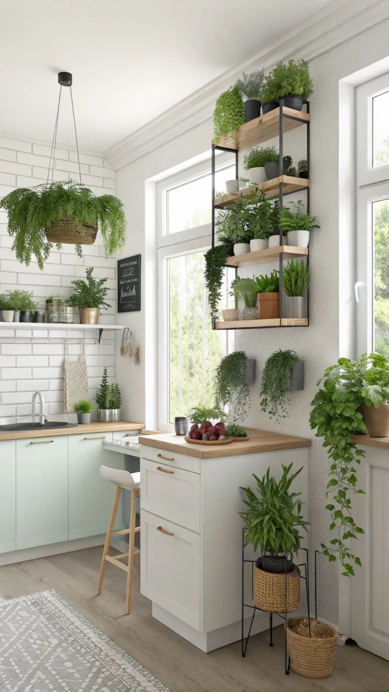 10 creative ways to add greenery to your small kit 1