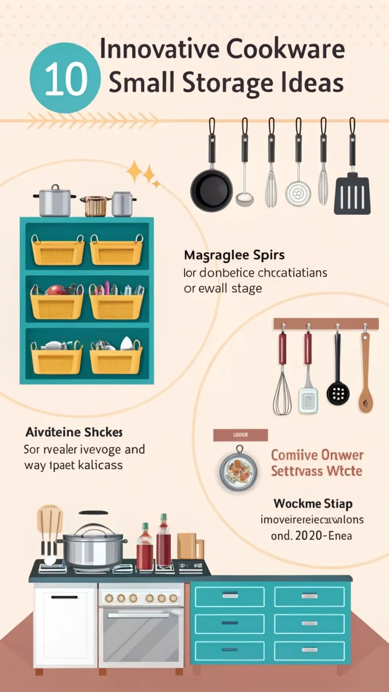 10 genius cookware storage ideas for small kitchen