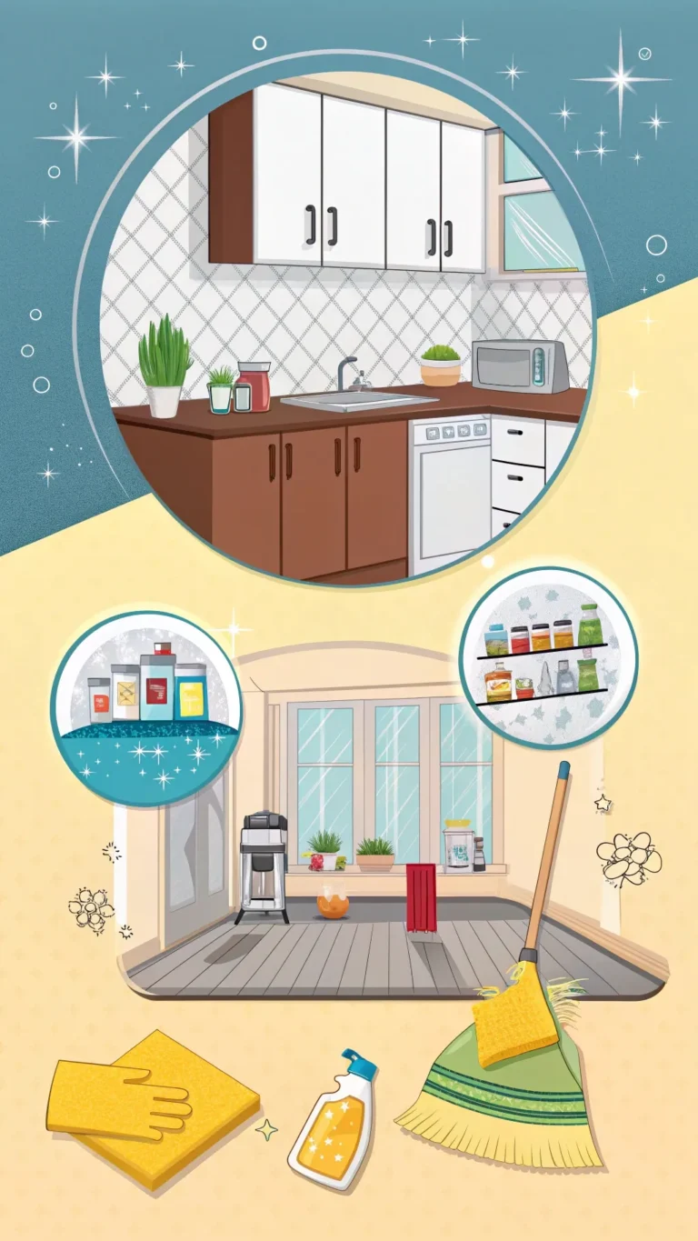 10 small kitchen cleaning hacks guide to a sparkl 1