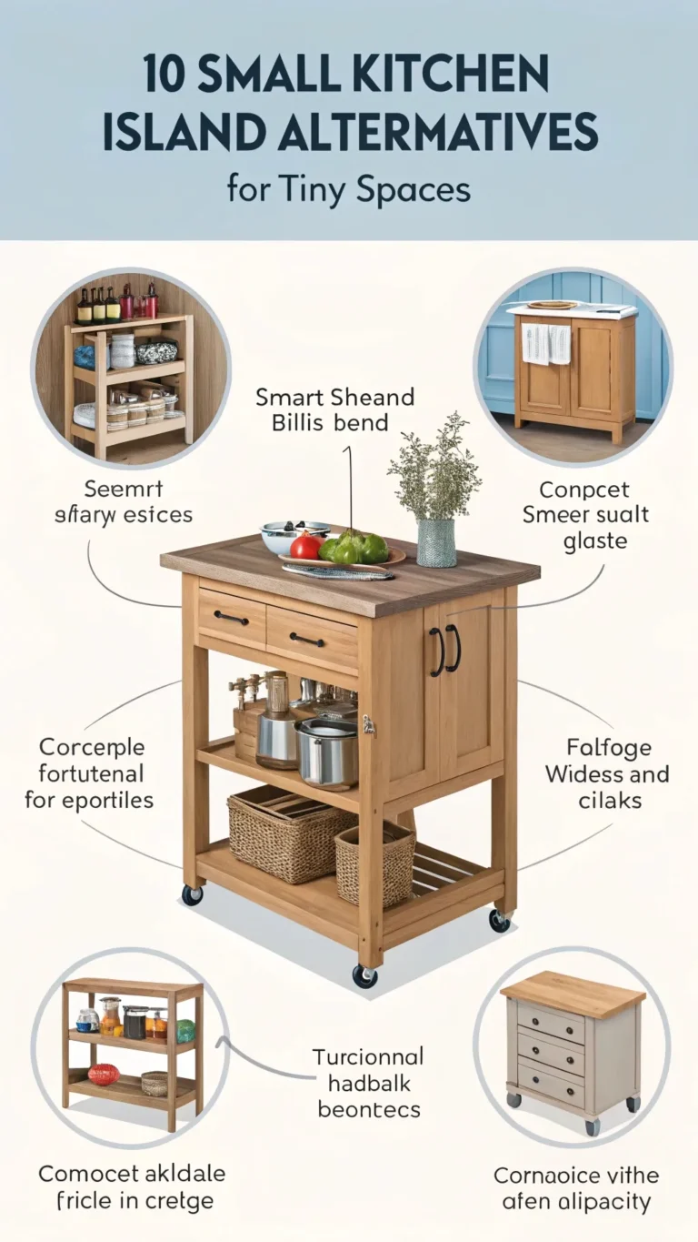 10 small kitchen island alternatives smart ideas 1 1