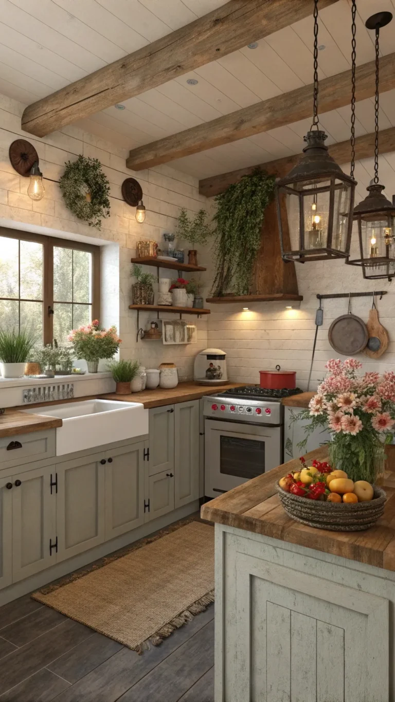 10 small kitchen rustic decor ideas for cozy char 1
