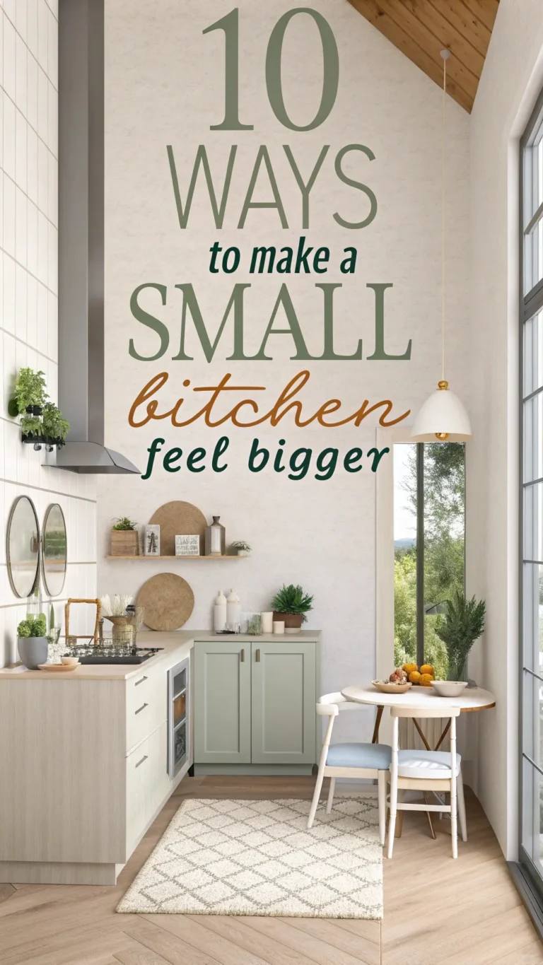 10 ways to make a small kitchen feel bigger blog a 1