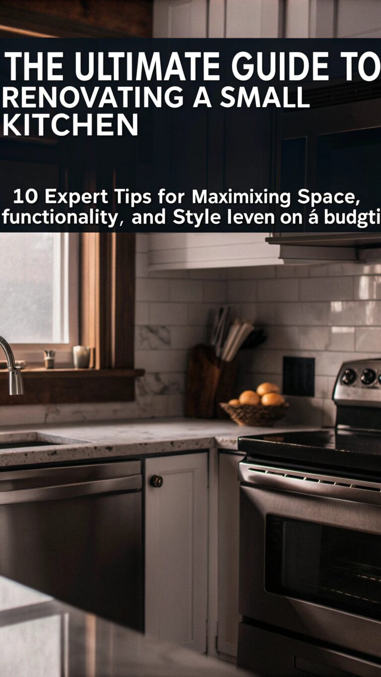 the ultimate guide to renovating a small kitchen