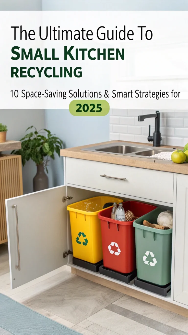 the ultimate guide to small kitchen recycling 10 
