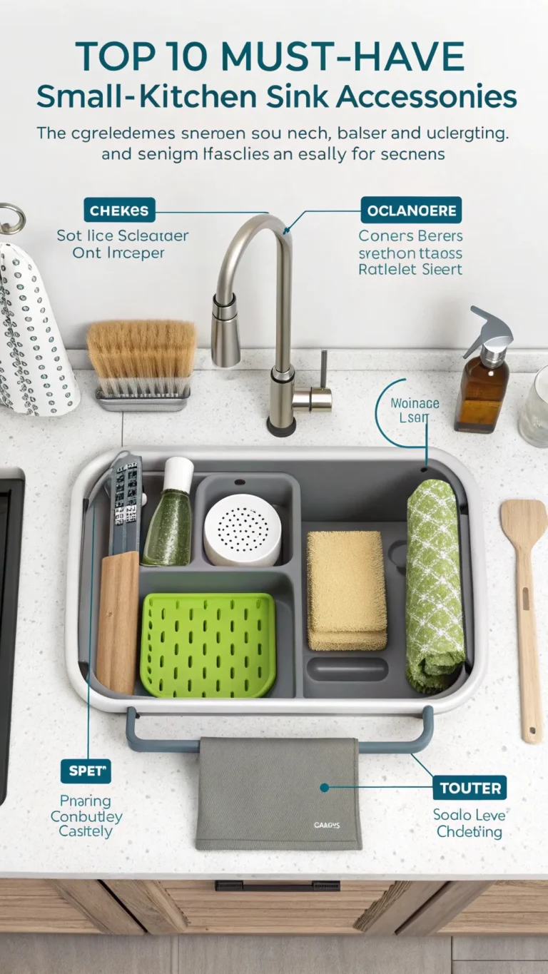 top 10 must have small kitchen sink accessories fo