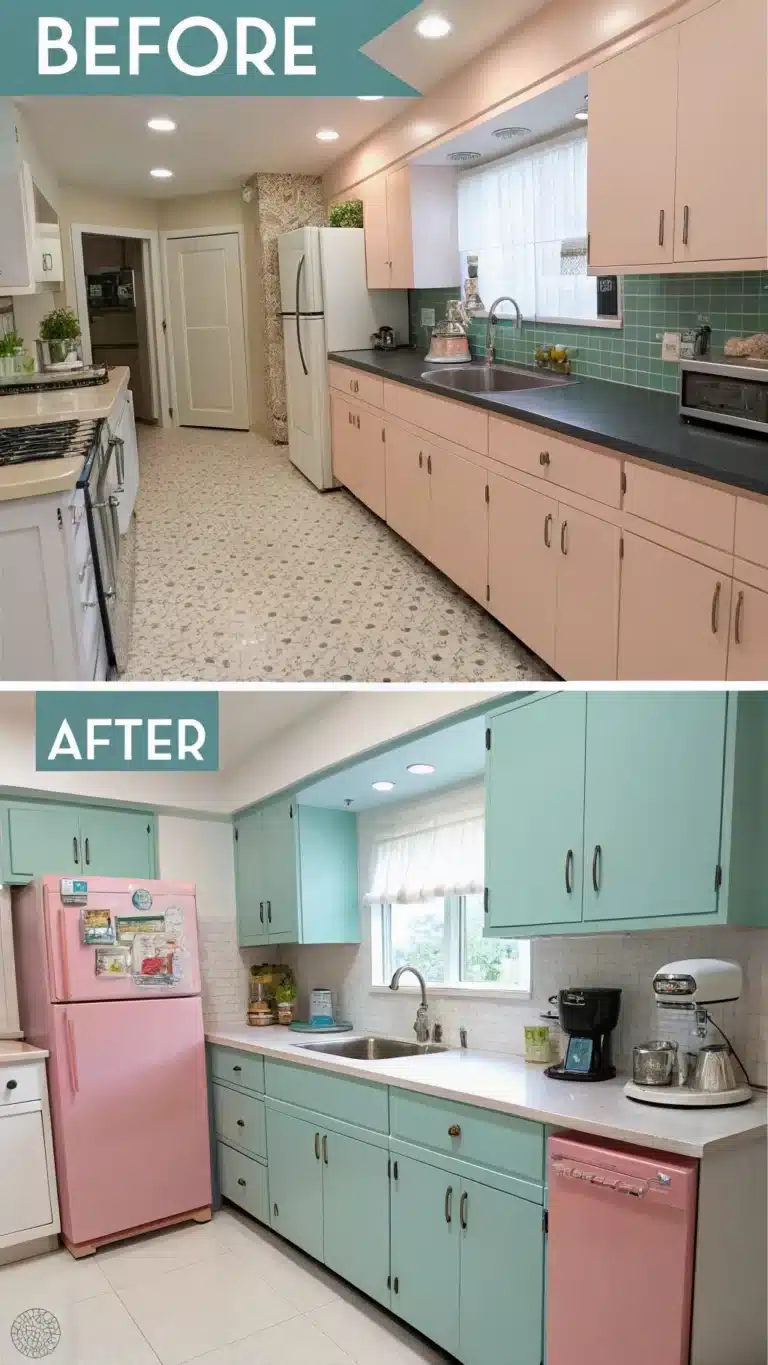 1950s kitchen remodel a small kitchen before and a