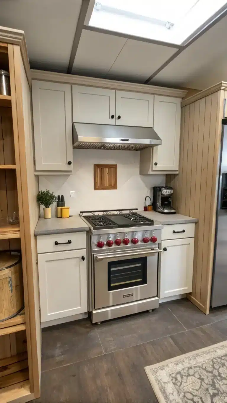 can you fit a 48 inch range in a small kitchen