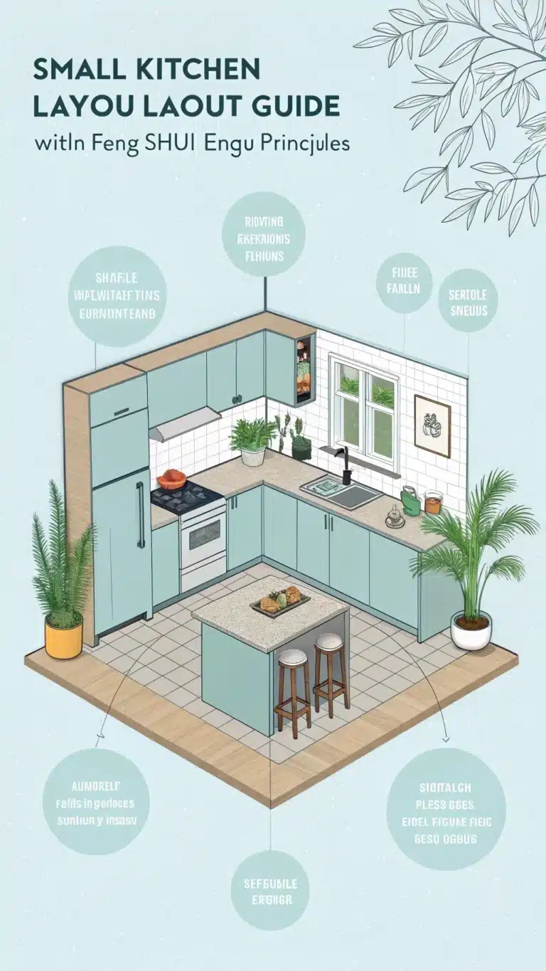 feng shui for your kitchen a small kitchen layout