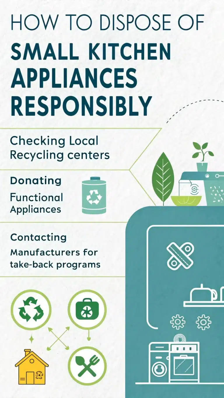 how to dispose of small kitchen appliances respons