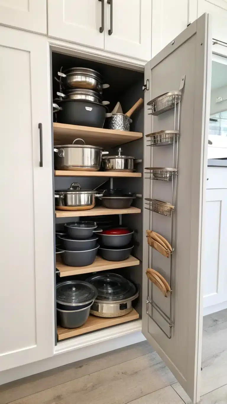 how to store pans in a small kitchen the ultimate