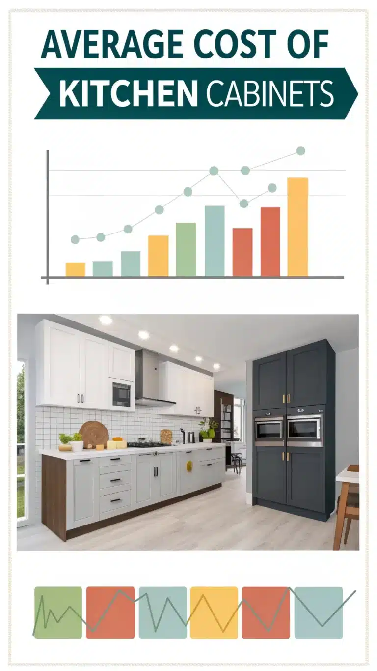the average cost of kitchen cabinets for a small k