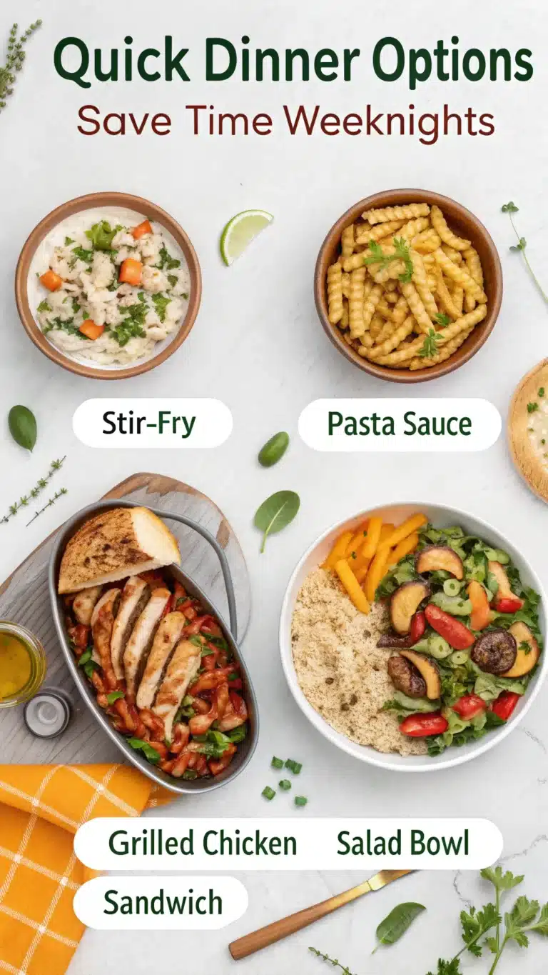 5 minute dinners that save your weeknights