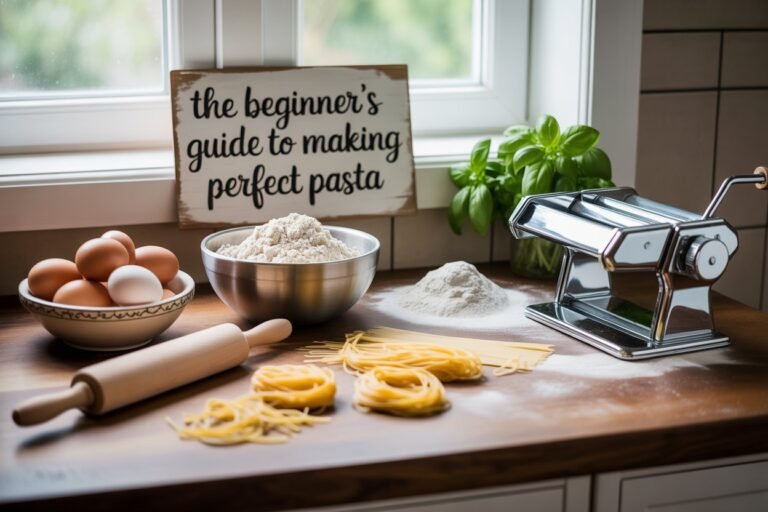 The Beginner’s Guide to Making Perfect Pasta from Scratch