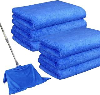 6 Microfiber Cleaning Cloths Extra Large