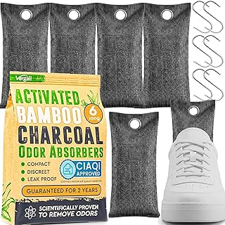 Activated Charcoal Shoe Odor Elimination Bags