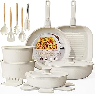 Astercook 23 Pots Pans Non Stick