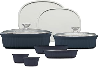CorningWare Ceramic Bakeware Lids Chip Crack