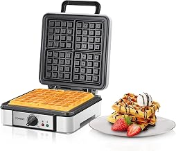 FOHERE Waffle Maker 4 Slices