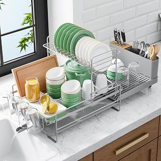 Kitsure Extendable Dish Drying Rack