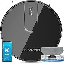 ROPVACNIC Robot Vacuum Mop Combo 5200Pa