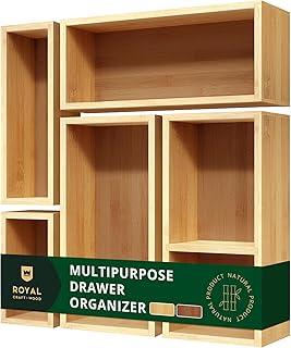 ROYAL CRAFT WOOD 5-Piece Bamboo Drawer
