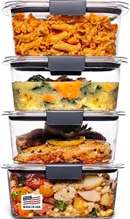 Rubbermaid Brilliance BPA Free Airtight Food
