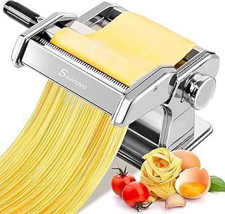 Sailnovo 3-in-1 Pasta Maker 9-Setting Roller