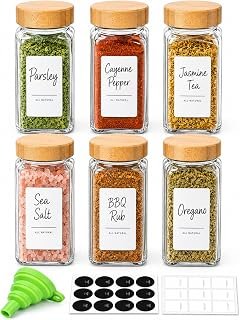 ComSaf Glass Spice Jars Labels 4