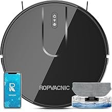 ROPVACNIC Robot Vacuum Mop Combo 5200Pa